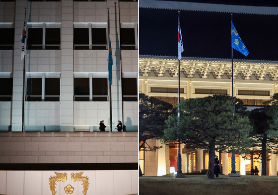 '행정 수반 상징' 봉황기, 용산에서 청와대로