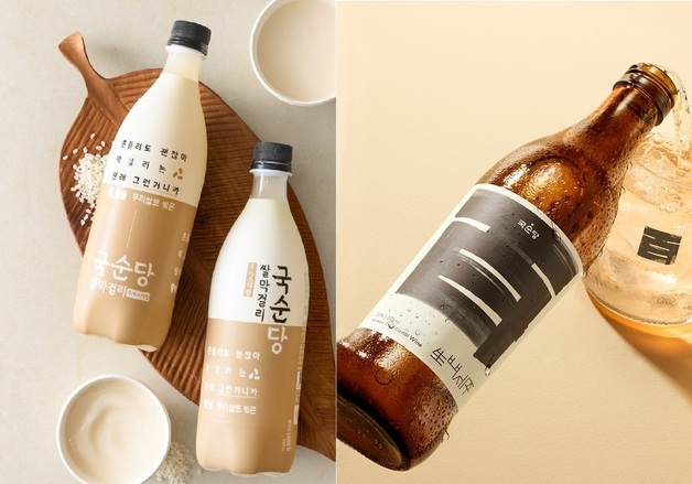 국순당 쌀막걸리·생백세주, 전통주 배달서비스 시작한 배민B마트 입점