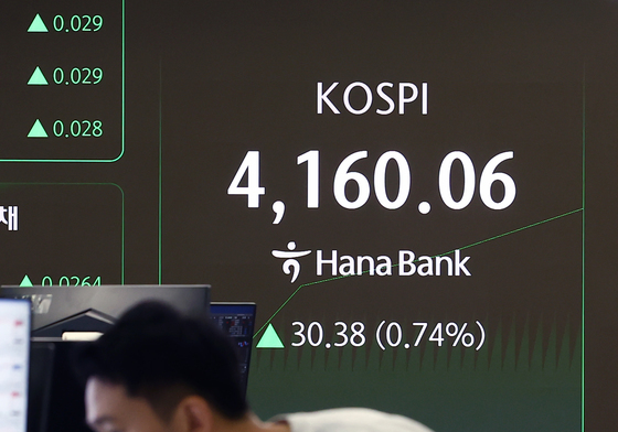 상승 출발한 코스피