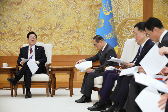 이재명 대통령, 청와대 차담