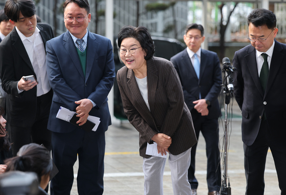 환한 얼굴의 이혜훈 기획처 장관 후보자