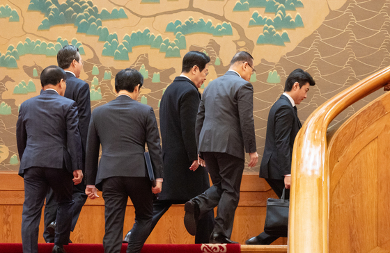 이재명 대통령, 청와대 첫 출근