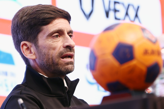 취임 소회 밝히는 세르지우 코스타 제주SK FC 감독