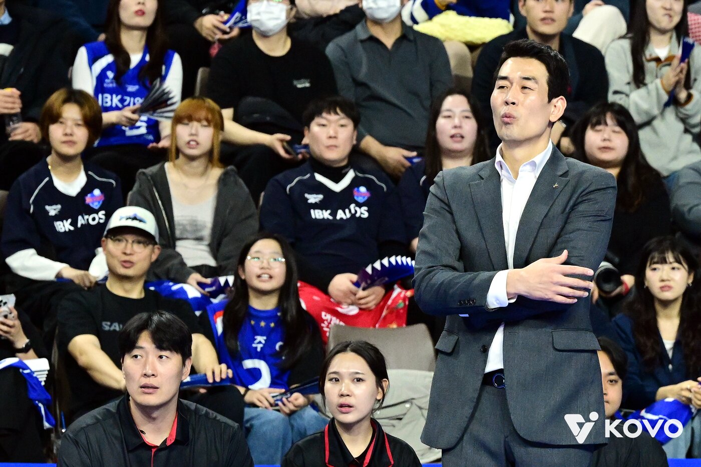 본문 이미지 - 고희진 정관장 감독. (KOVO 제공)