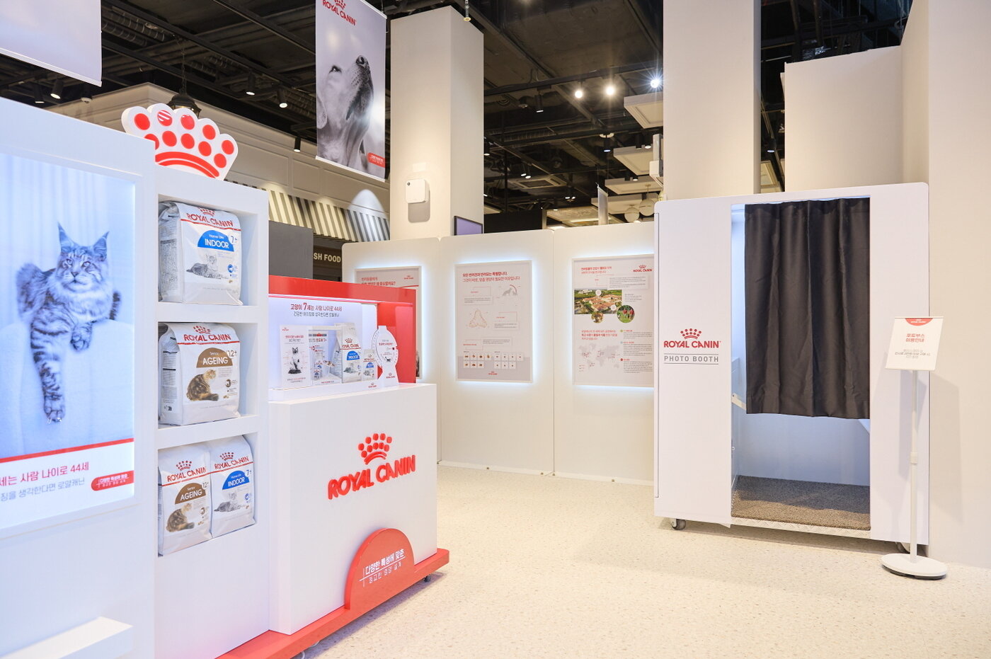 본문 이미지 - 로얄캐닌 체험형 브랜드샵 포토존(로얄캐닌 제공) ⓒ 뉴스1