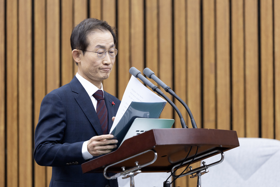 모두발언 마친 김호철 후보자