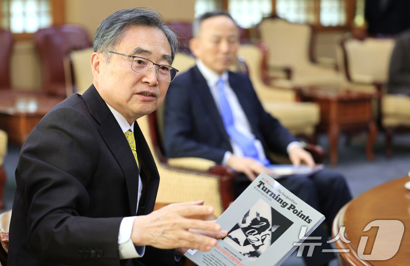 본문 이미지 - 조현 외교부 장관은 "한중 양국 간 정치적으로는 대등한 우호관계를, 경제적으로는 민생에 실질적으로 기여하는 수평적·호혜적 협력관계를 만들 것"이라고 말했다. ⓒ News1 임세영 기자