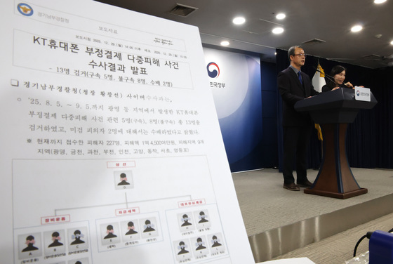 경찰, KT 휴대폰 부정 결제 다중 피해 사건 수사 결과 발표