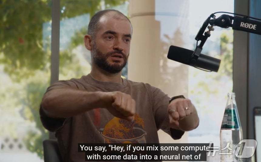 본문 이미지 - 일리야 수츠케버 SSI(Safe Superintelligence Inc) CEO(유튜브 갈무리)