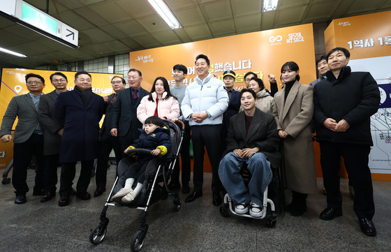 오세훈 시장, '1역사 1동선 완료'