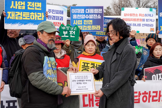 환경단체, 李대통령 청와대 복귀 첫날 "설악산 오색케이블카 백지화" 촉구