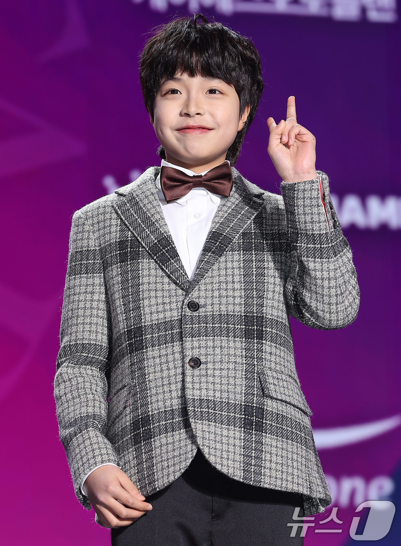 (서울=뉴스1) 김진환 기자 = 아역배우 이천무가 29일 오후 서울 동대문디자인플라자(DDP)에서 열린 '2025 서울콘 에이판 스타 어워즈'(2025 SEOULCON APAN S …