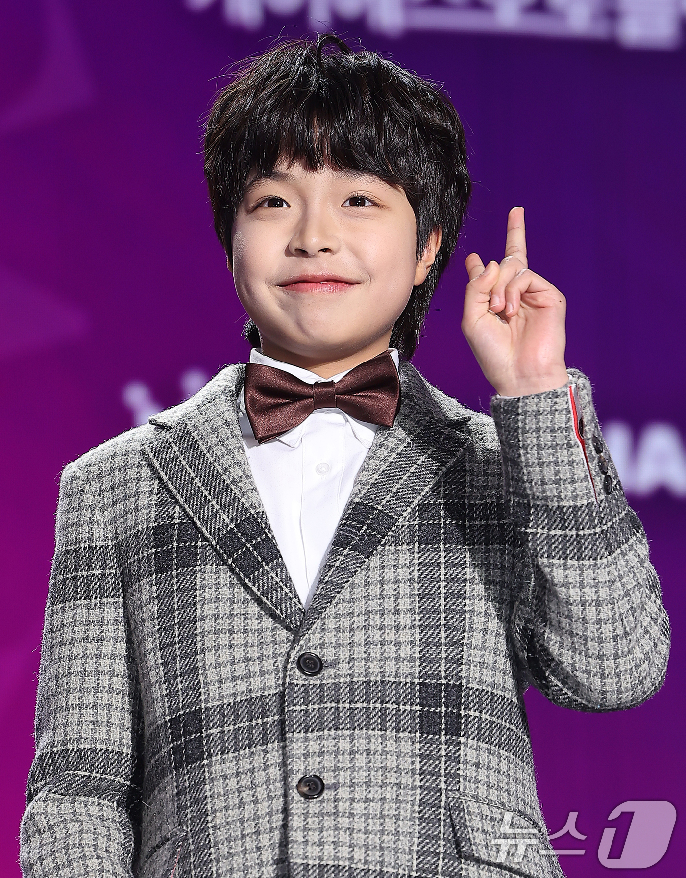 (서울=뉴스1) 김진환 기자 = 아역배우 이천무가 29일 오후 서울 동대문디자인플라자(DDP)에서 열린 '2025 서울콘 에이판 스타 어워즈'(2025 SEOULCON APAN S …