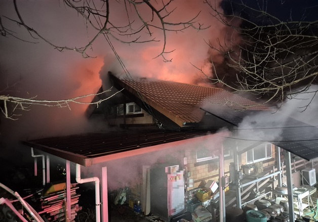 예산 대흥면 단독주택서 불…주택 전소