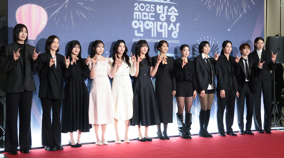 MBC 방송연예대상 참석한 원더독스 팀