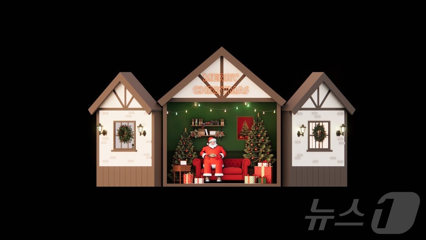 본문 이미지 - 산타의 집 메인 포토존&#40;서울관광재단 제공&#41; 