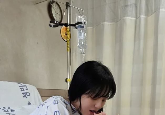 '임신 20주' 강은비, 병원 입원했다…"혼자 눈물이 나"