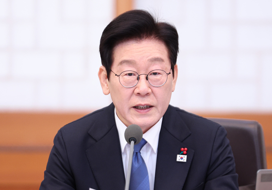 국무회의 발언하는 이재명 대통령