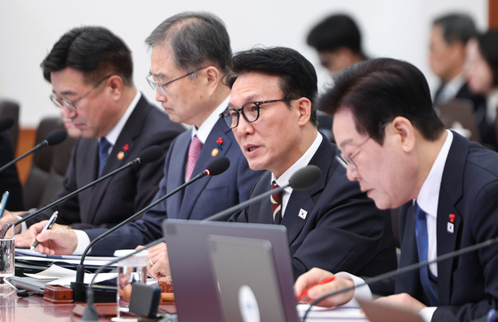 발언하는 김민석 국무총리