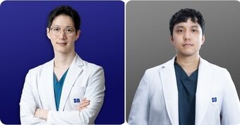 본문 이미지 - SD동물의료센터 김규창 외과 원장(왼쪽)과 장주필 영상의학 센터장 ⓒ 뉴스1