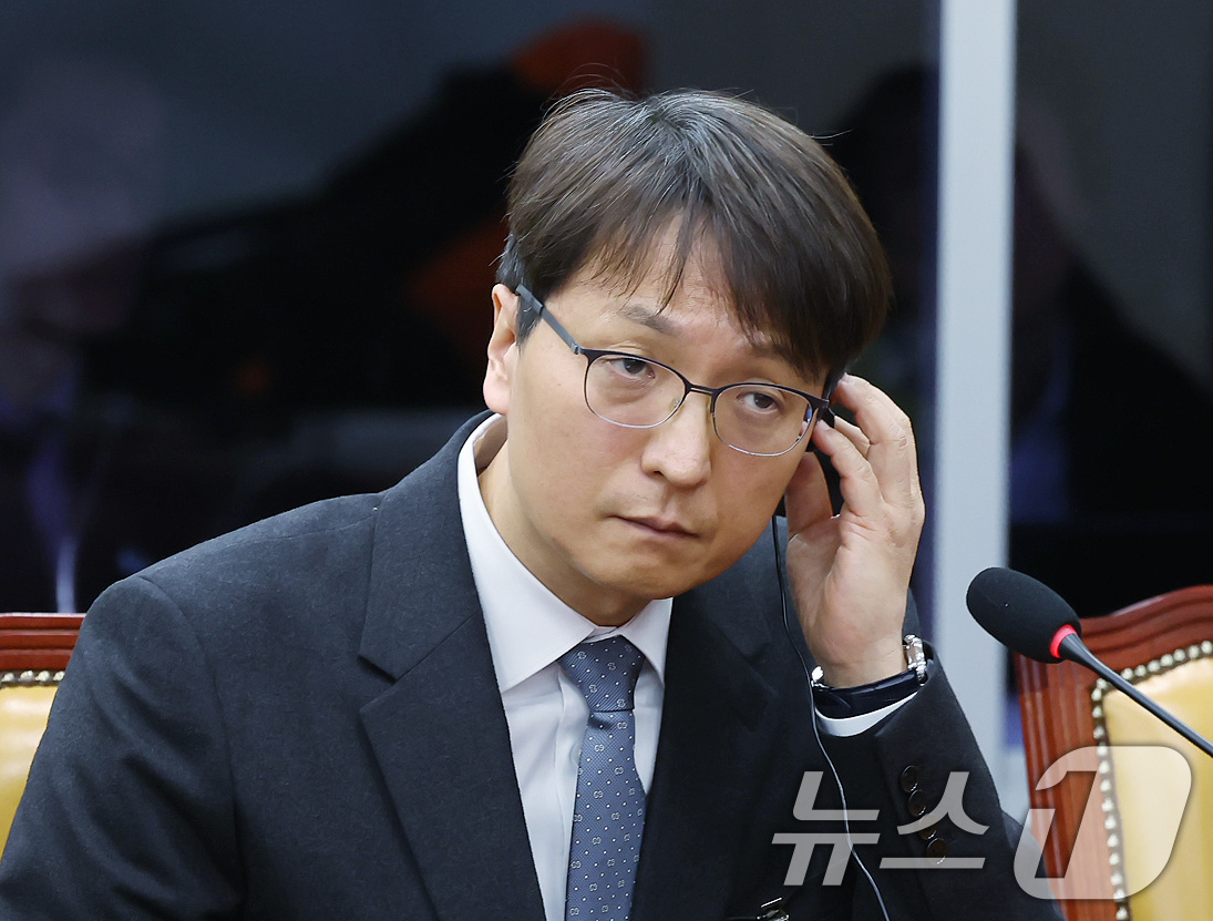 (서울=뉴스1) 장수영 기자 = 박대준 전 쿠팡 대표이사가 30일 서울 여의도 국회에서 열린 제430회국회(임시회) 쿠팡 침해사고 및 개인정보 유출, 불공정 거래, 노동환경 실태 …