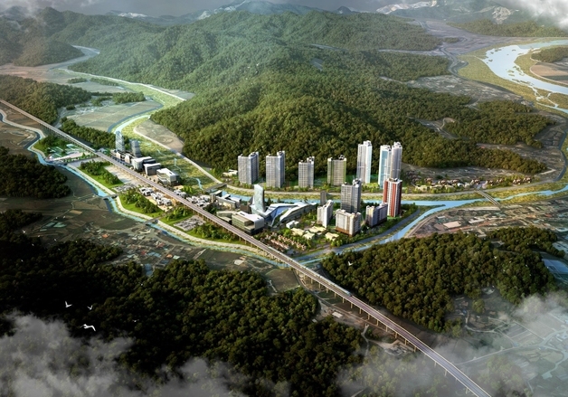 합천군, 남부내륙철도 역세권 신도시 개발 '가속도'