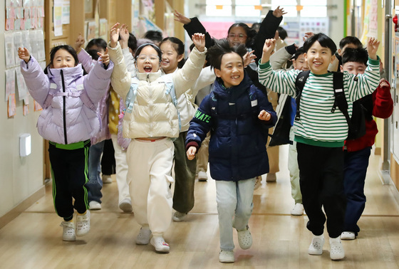 1학년 학생들의 첫 겨울방학