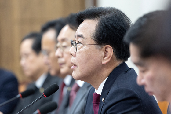 모두발언하는 송언석 원내대표