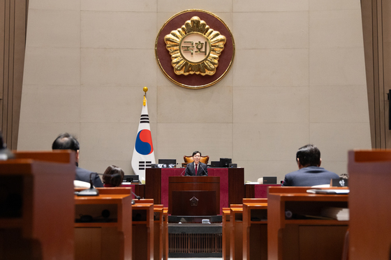 모두발언하는 송언석 국민의힘 원내대표