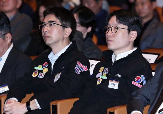 AI 경연 참석한 이홍락·임우형 LG AI연구원장