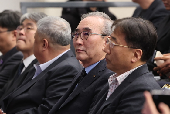 기자브리핑 참석한 김영섭 KT대표