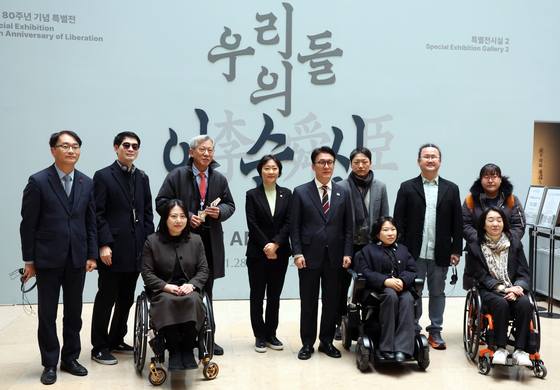 배리어프리 키오스크 간담회 모두발언하는 김민석 총리