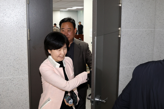 與 원내대표 보선 4파전…·진성준·박정·백혜련·한병도 출사표(종합)