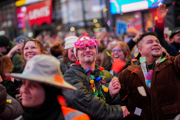 [포토] 2026년 새해 행사 앞둔 타임스퀘어