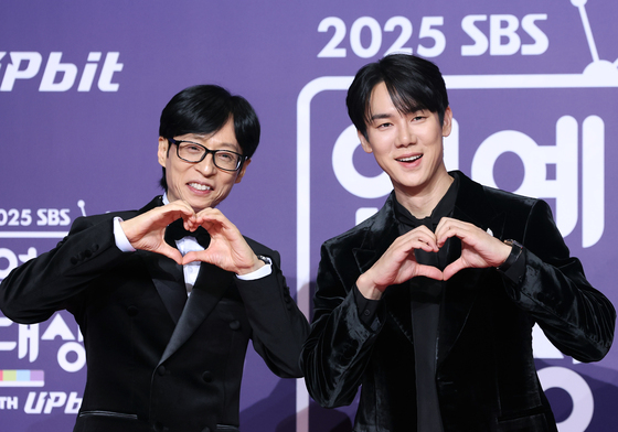 유재석x유연석, 베스트 커플 등극…"이 상 하나 보고 왔다" [SBS 연예대상]
