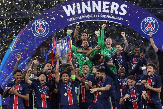이강인의 PSG, 세계체육기자연맹 선정 2025년 '최고의 팀'
