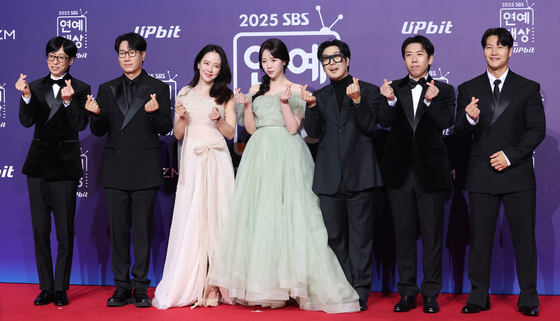SBS 연예대상 찾은 '런닝맨' 팀