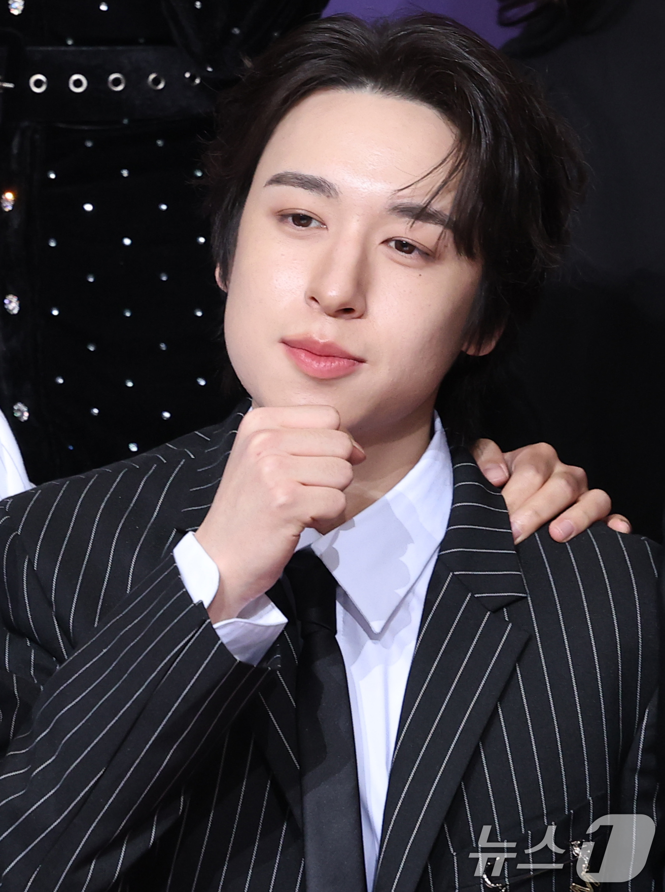 (서울=뉴스1) 권현진 기자 = '우리들의 발라드' 준우승자 이지훈이 30일 서울 마포구 상암 SBS 프리즘 타워에서 열린 ‘2025 SBS 연예대상’ 레드카펫 행사에 참석해 포즈 …