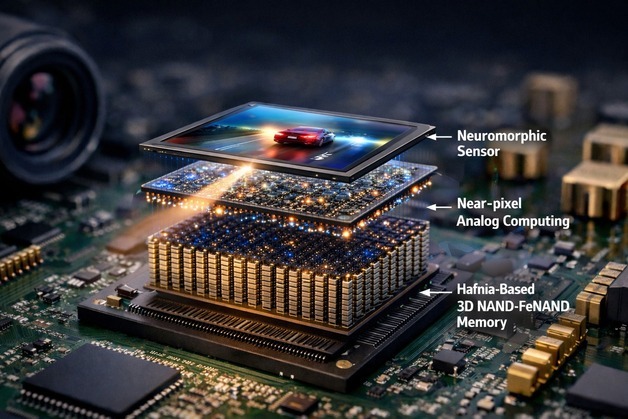 KAIST, 보고 즉시 판단하는 '뇌 닮은' 초저전력 AI 반도체 제시