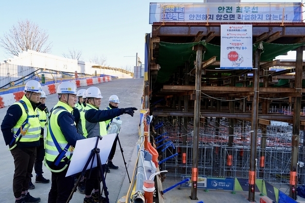 주우정 현대엔지니어링 대표, 건설 현장 찾아 동절기 안전 점검
