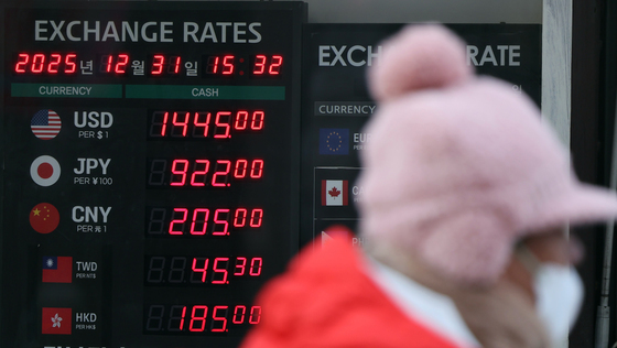 연평균 환율 1421.96원…역대 '최고치'