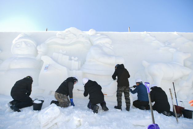 화천산천어축제 D-10, 축제 준비로 분주