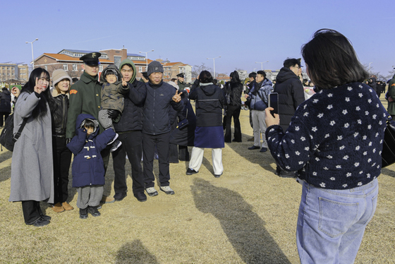 해병대 2025년도 마지막 신병 수료식