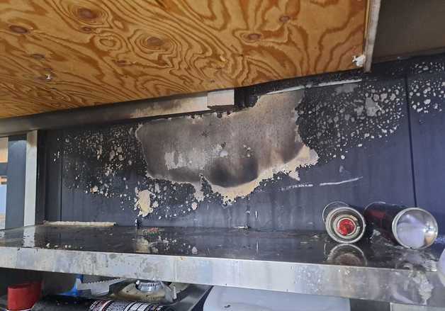 강릉 견소동 카페서 화재 50대 남성 화상…부탄가스 발화 추정