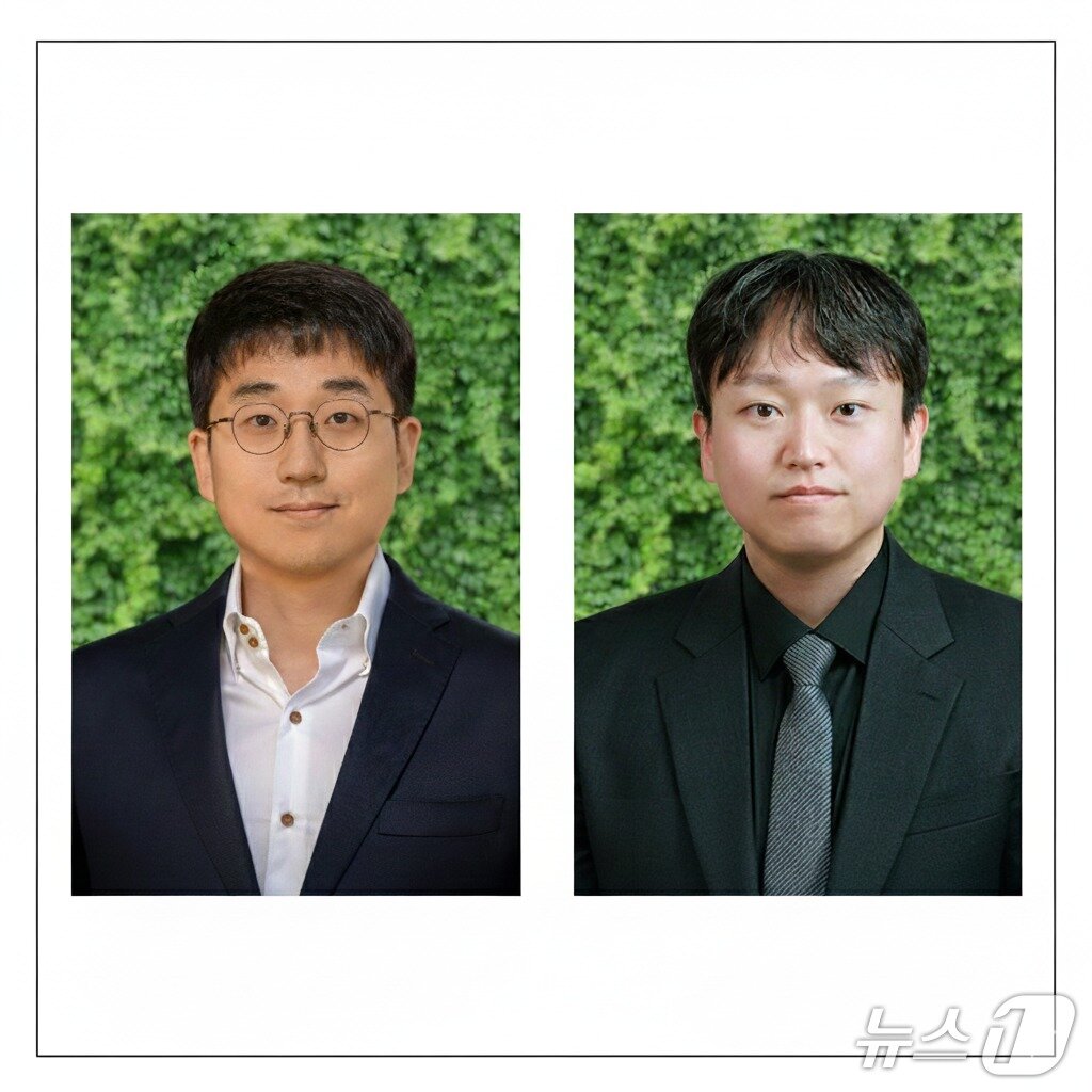 본문 이미지 - 왼쪽부터 이승형(노스웨스턴대) 유영근(시카고대)  연구원