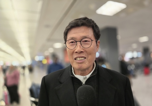 [포토]'레전드' 차범근 월드컵 조추첨 참석 위해 워싱턴DC 도착