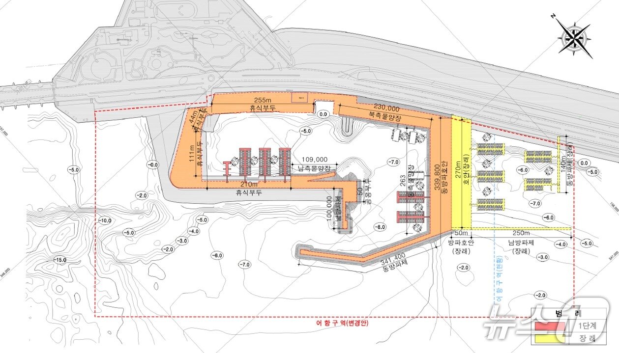 본문 이미지 - 가력항 예비대상항 기본계획&#40;안&#41;.&#40;전북도 제공. 재판매 및 DB금지&#41;/뉴스1
