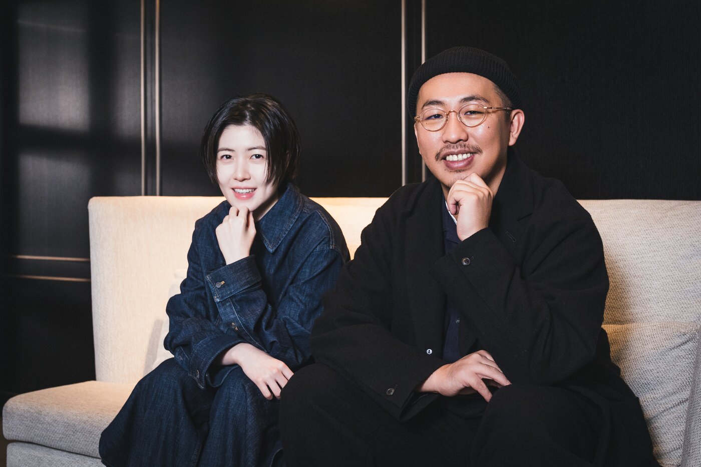 본문 이미지 - 미야케 쇼 감독&#40;왼쪽&#41;과 심은경&#40;엣나인필름 제공&#41;