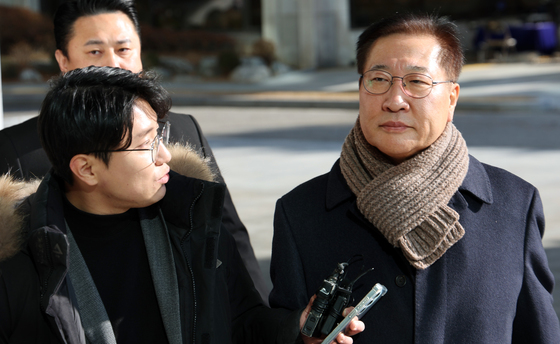 김건희씨 관련 수사 무마 의혹… 박성재 전 장관 특검 출석