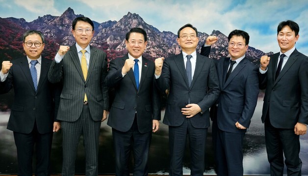 김영록 지사, 삼성글로벌리서치 사장과 면담